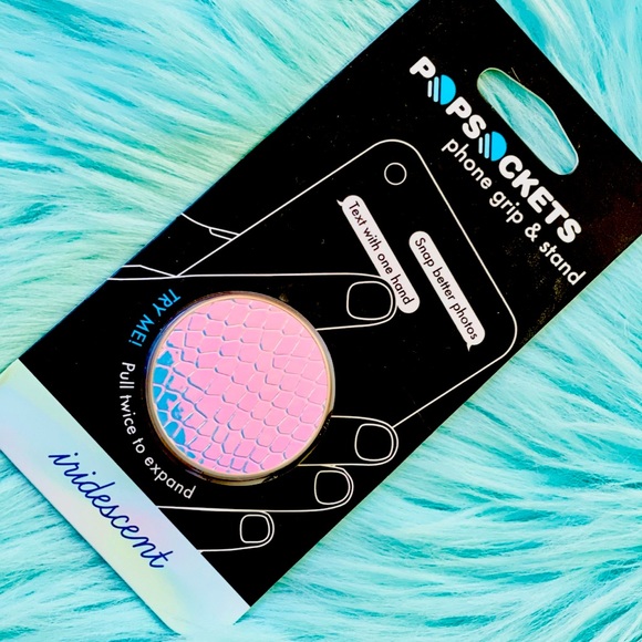 💕 Irridescent Pop Socket 💕 - Picture 1 of 3